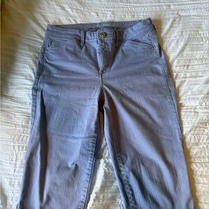 Gloria Vanderbilt Straight Leg cropped Jeans in Light Blue